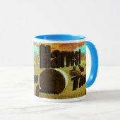 Mug Le Thème Et Le Logo Du Temps De Récolte, (Devant droit)
