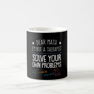 Mug Le thérapeute d'amant de maths pas résolvent pou