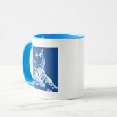 Mug Le tigre bleu (Devant gauche)