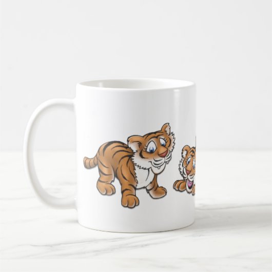 Mug Le tigre CUB attaquent (Gauche)