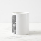 Mug Le tigre noir et blanc (Centre)