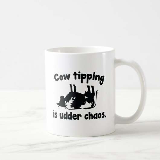 Mug Le Tip De Vache Est Sous Le Chaos (Droite)