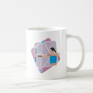 Mug Le tir à l'arc des femmes