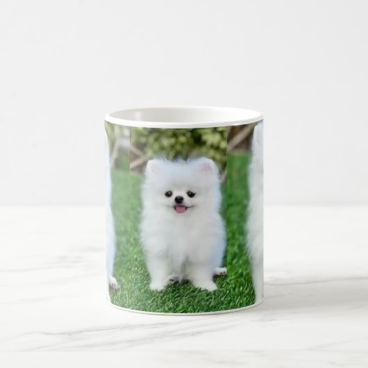 Mug Le titre "Puppy Dog Mug" évoque un sens de la (Centre)