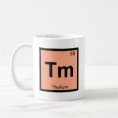 Mug Le TM - Symbole de Tableau périodique de chimie de (Gauche)