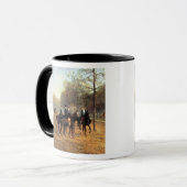 Mug Le tour de matin, rangée putréfiée, Hyde Park, (Devant gauche)