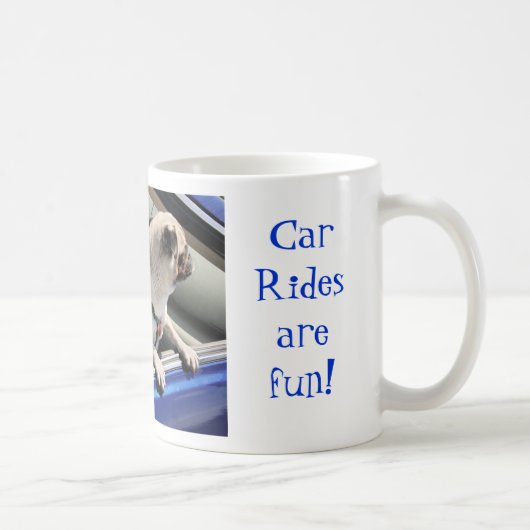 Mug Le tour de voiture, tours de voiture sont (Droite)