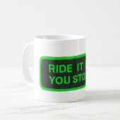 Mug Le tour qu'il vous aiment l'a volé - vert (Devant gauche)