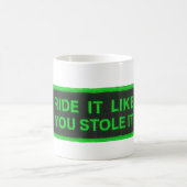 Mug Le tour qu'il vous aiment l'a volé - vert (Centre)