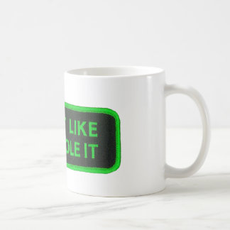 Mug Le tour qu'il vous aiment l'a volé - vert