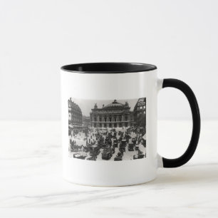 Mug Le trafic devant le théatre de l'opéra de Paris