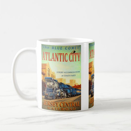 Mug Le train Blue Comet (Gauche)