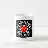 Mug Le train de comète d'argent de chemin de fer de (Centre)