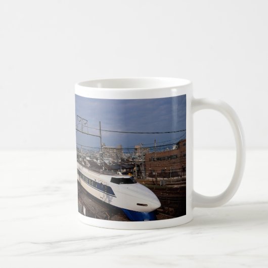 Mug Le train de Shinkansen ou de balle, Kyoto, Japon (Droite)