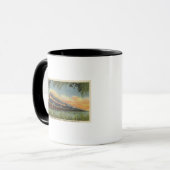 Mug Le train ferroviaire Humming Bird (Devant gauche)