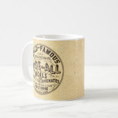 Mug Le traitement personnalisé par cru drôle tout (Devant gauche)