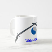 Mug le transport croisé de sabre, 29thID, "29ème A (Devant gauche)