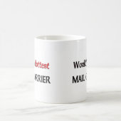 Mug Le transporteur de courrier le plus chaud des (Centre)