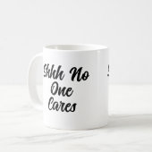 Mug Le Travail De Bureau Sarcastique Drôle Que Personn (Devant gauche)