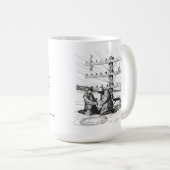 Mug Le "travail de neige " (Devant droit)