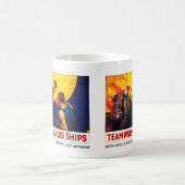 Mug Le Travail D'Équipe Construit Des Navires (Centre)