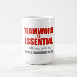 Mug Le travail d'équipe est essentiel