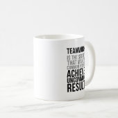 Mug Le Travail D'Équipe Est Le Secret (Devant droit)
