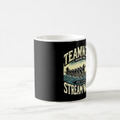 Mug Le travail d'équipe fait le travail de la rivière, (Devant droit)