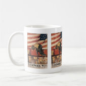 Mug Le travail d'équipe gagne (Gauche)