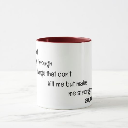 Mug Le travail du mantra (Centre)