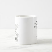 Mug Le travail dur paie, Drôle de bureau sarcastique d (Centre)