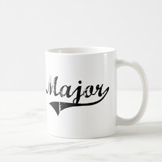 Mug Le travail professionnel principal (Droite)