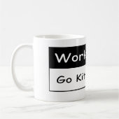 Mug Le travail suce (Gauche)
