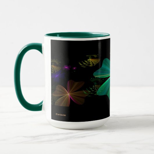 Mug ☼ Le trèfle à quatre feuilles ☼ (Gauche)