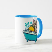 Mug Le tremblement de Feline Taco (Devant droit)