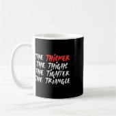 Mug Le Triangle Plus Épais Et Plus Épais Bjj Jiu Jitsu (Gauche)
