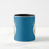 Mug Le triathlon des poulets (Centre)