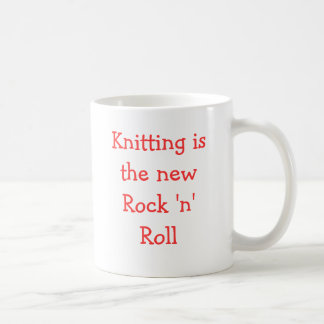 Mug Le tricot est le nouveau rock