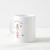 Mug Le tricot est mon yoga (Devant gauche)