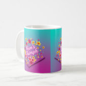 Mug Le triomphe floral de maman (Devant gauche)