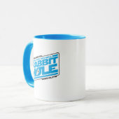 Mug Le Trou du lapin se réveille (Devant gauche)