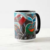 Mug Le "troupeau de Grackles" attaquent (Devant droit)