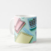 Mug Le trousseau scolaire comprend des éléments de cou (Devant gauche)
