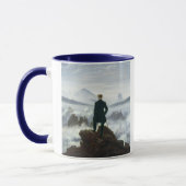 Mug Le vagabond au-dessus de la mer du brouillard, (Gauche)