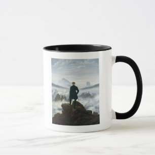 Mug Le vagabond au-dessus de la mer du brouillard,