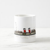 Mug Le vapeur de palette Waverley par Fernandes (Centre)