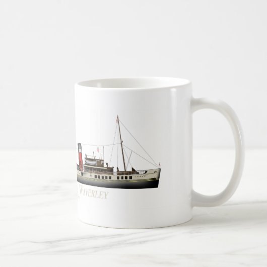 Mug Le vapeur de palette Waverley par Fernandes (Droite)
