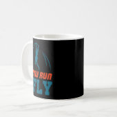 Mug Le Vault Funny Levault Vaulting You Run I Fly  (Devant gauche)