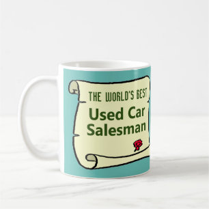 Mug Le vendeur de voitures d'occasion le plus au monde