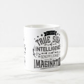 Mug Le Véritable Signe D'Intelligence (Devant droit)